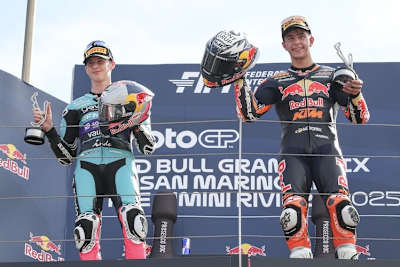 Jose Antonio Rueda besiegte Maximo Quiles in der letzten Kurve