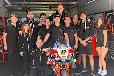 Ryan Vickers verabschiedet sich von der Superbike-WM und von Motocorsa Ducati