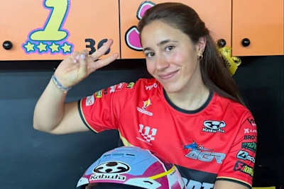 Beatriz Neila fuhr noch nie ein Moto3-Bike