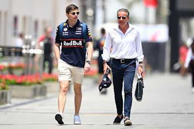 Max Verstappen und sein Manager Raymond Vermeulen