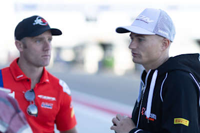 2026 das Honda-Duo in der BSB: Tommy Bridewell (li.) und Ryan Vickers