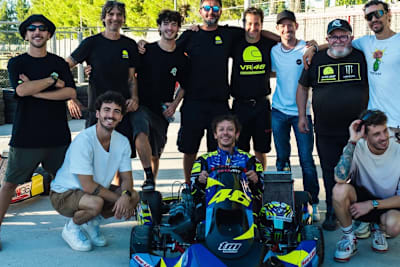 Valentino Rossi, Casey Stoner und die VR46-Akademie