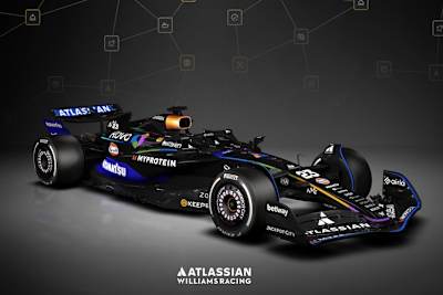 Das Williams-Duo rückt in Las Vegas mit einer Spezial-Lackierung aus