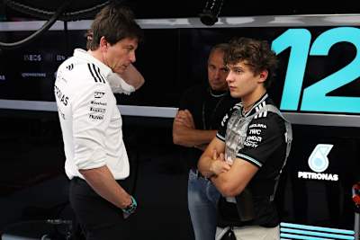 Trotz Monza-Kritik: Mercedes-Teamchef Toto Wolff ist überzeugt, dass Kimi Antonelli eine glänzende Zukunft vor sich hat