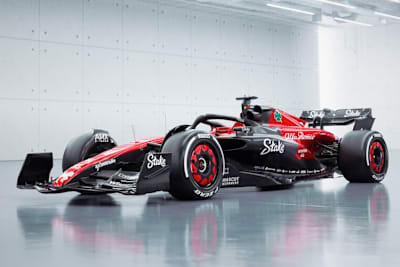 Der neue Alfa Romeo-Rennwagen, gebaut von Sauber