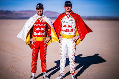 Sergio Pérez und Max Verstappen