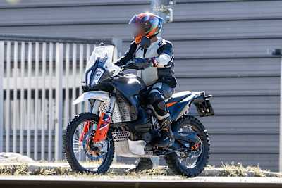 KTM-Prototyp eines Modells, das 650 Adventure heissen könnte