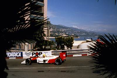 Ayrton Senna in Monaco 1988