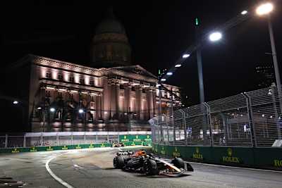 Max Verstappen in Singapur 2022