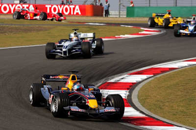 Christian Klien beim Grossen Preis von China 2005