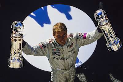 Mika Häkkinen in Indianapolis 2001