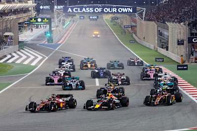 Das Formel-1-Feld beim WM-Auftakt 2022 in Bahrain