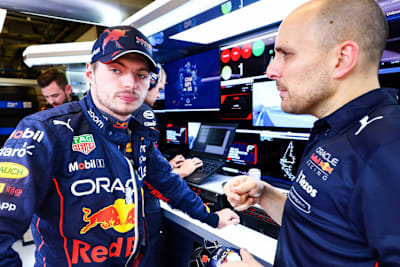 Max Verstappen und Gianpiero Lambiase