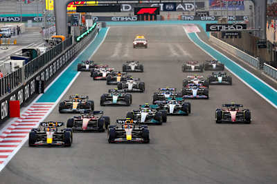 Das Formel-1-Feld in Abu Dhabi 2022