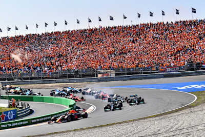 Beim Grossen Preis der Niederlande 2021 in Zandvoort