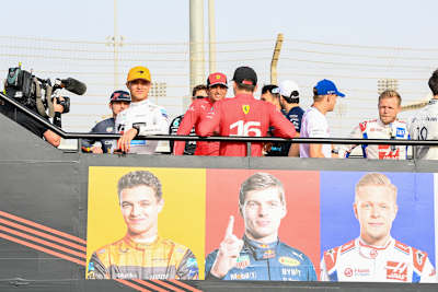 Die Fahrer haben sich gegenseitig beschenkt