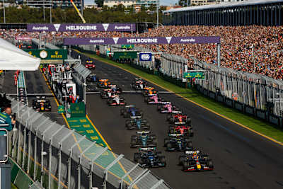 Start zum Grossen Preis von Australien 2023