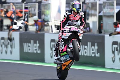 Alonso López gewann in Misano