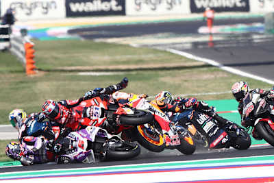 Johann Zarco wurde Opfer einer Kettenreaktion