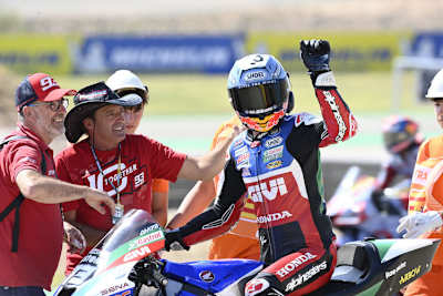 Bester Honda-Fahrer in Aragón: Alex Márquez