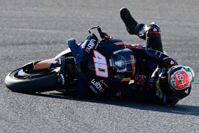 Der Motegi-GP von Darryn Binder endete vorzeitig