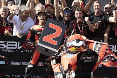 Michael Rinaldi: Jubel über Platz 2