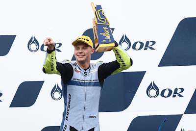 Filip Salac feierte sein zweites WM-Podium