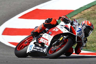 Max Kofler zeigte im zweiten Rennen in Portimao eine ordentliche Leistung