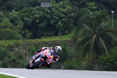 Enea Bastianini am Freitag in Sepang