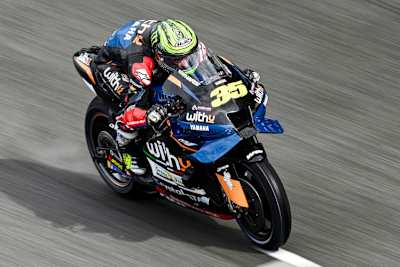 Cal Crutchlow: Ein Großteil des FP2 fand auf Regenreifen statt