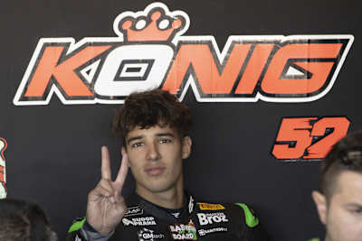 Oliver König holte seinen ersten WM-Punkt in der Superbike-Klasse