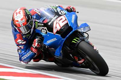 Alex Rins fuhr in die zweite Startreihe