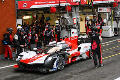 Der Toyota GR010 Hybrid der Tabellenführer