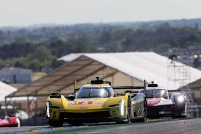 Der Cadillac V-Series.R beim Vortest 2023 in Le Mans