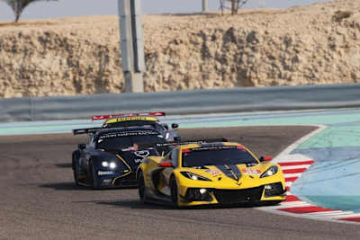 Die Corvette C8.R in Bahrain