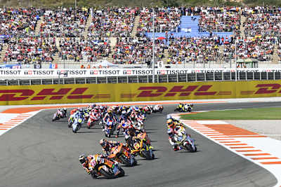 Alonso López vor Pedro Acosta, Tony Arbolino und AI Ogura – auch 2023 ein denkbares Bild