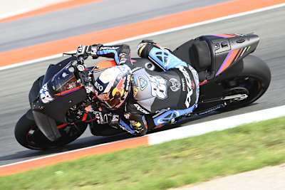 Miguel Oliveira überraschte am Nachmittag mit seinem Tempo