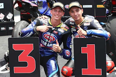 Wird Andrea Locatelli jemals das Niveau eines Toprak Razgatlioglu (v.l.) erreichen?