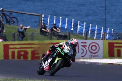 Jonathan Rea fuhr am Freitag die schnellste Runde