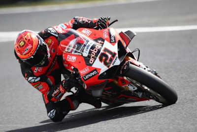 Michael Rinaldi profitiert von der Arbeit von Chaz Davies