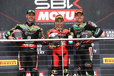 Das letzte Podium der Superbike-WM 2022