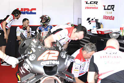 Für Honda-Neuling Alex Rins ist der Portimao-Test die Generalprobe