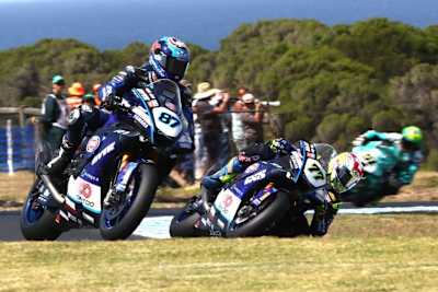 Remy Gardner und Dominique Aegerter