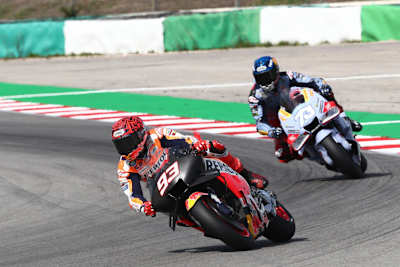 Marc und Alex Márquez beim Portimão-Test