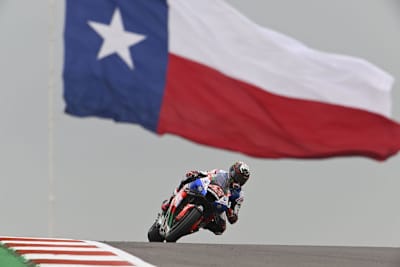 Alex Rins trumpfte am Freitag in Austin mächtig auf