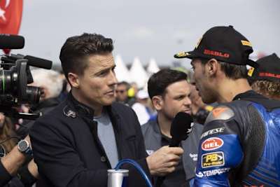 James Toseland ist beruflich mit der Superbike-WM verbunden