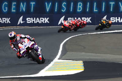 Jorge Martin fuhr im Sprint auf und davon