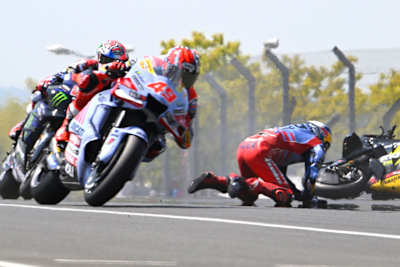 «Wie eine Katze» versuchte Alex Márquez auszuweichen