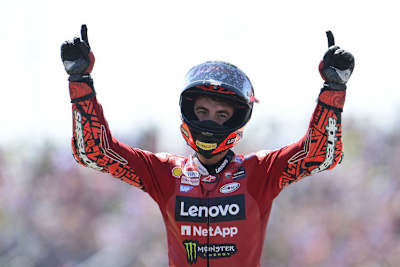 Pecco Bagnaia ist aktuell auf der Gewinnerspur