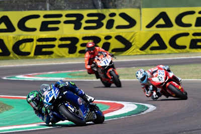 Stefano Manzi, Marcel Schrötter und Nicolo Bulega